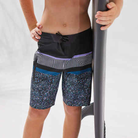 BOARDSHORT SWIMMING SHORTS 900 BLACK