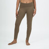 Women Yoga Leggings Organic Cotton - Brown