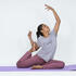 Women Yoga Organic Cotton T-Shirt Purple
