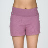 Women Yoga Shorts Cotton - Grape