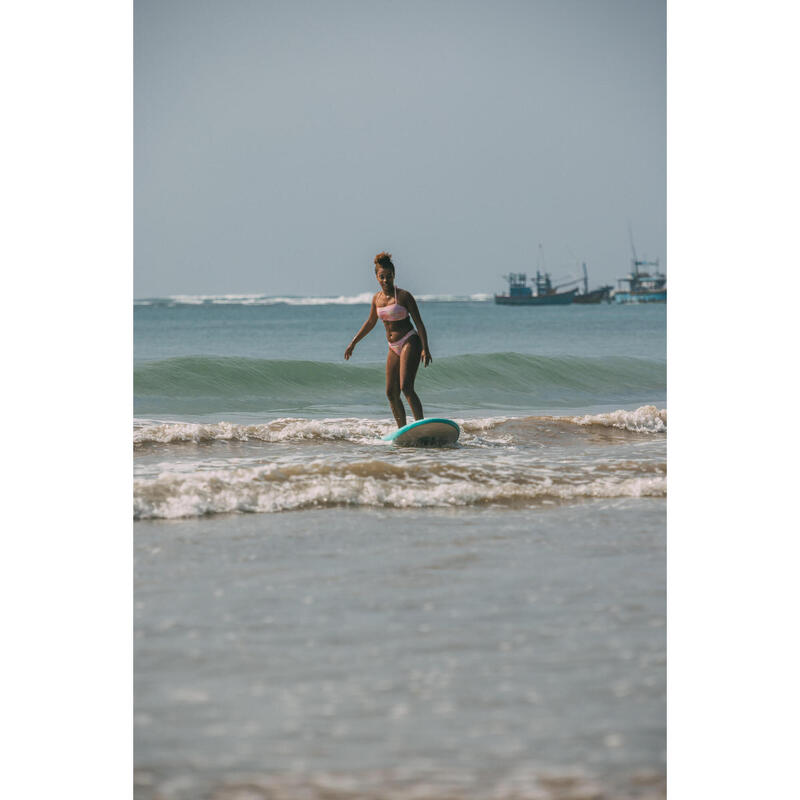 Top de bikini caicai de surf LAURA SALTY com almofadas amovíveis