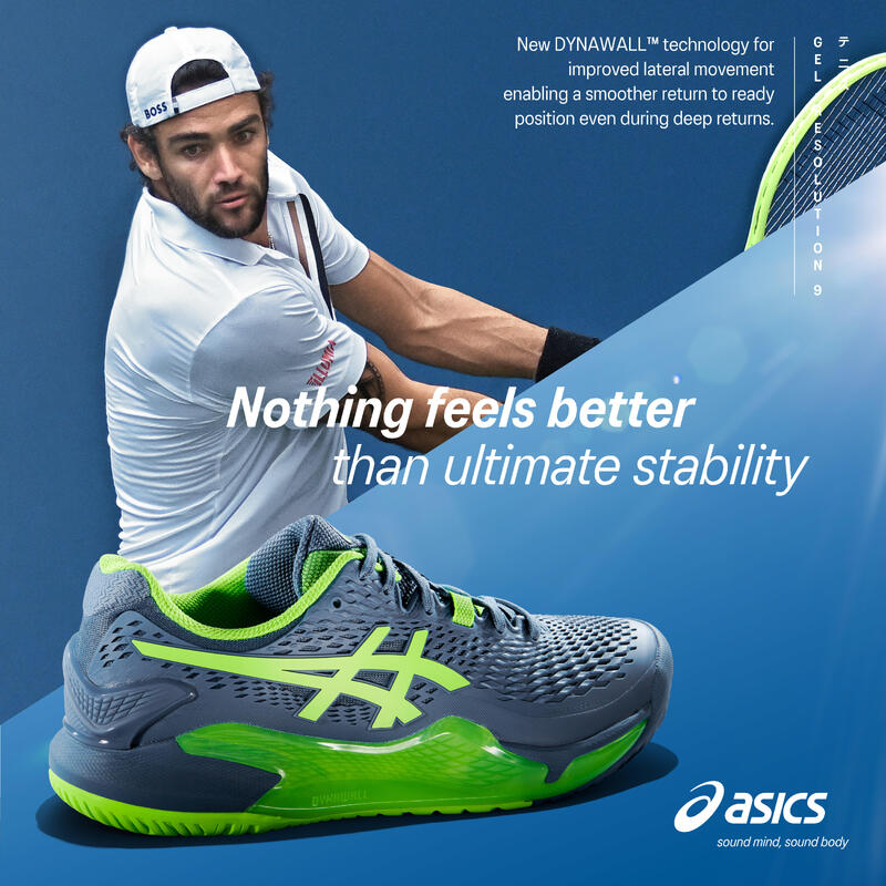 Buty tenisowe męskie Asics Gel Resolution 9 na mączkę