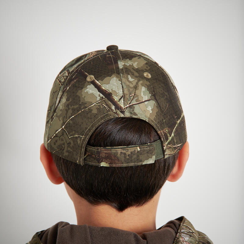 Gorra Solognac 100 Niños Camuflaje Treemetic