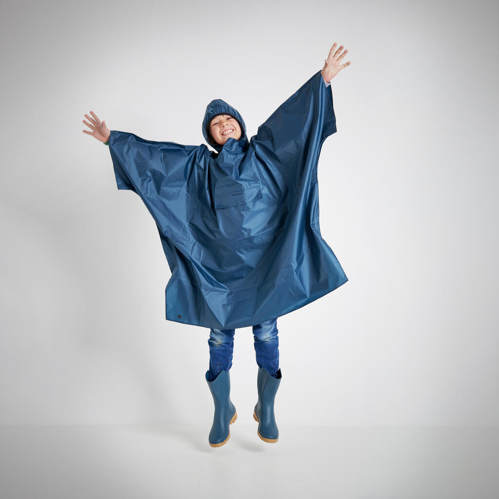 Regenponcho Glenarm Kinder blau