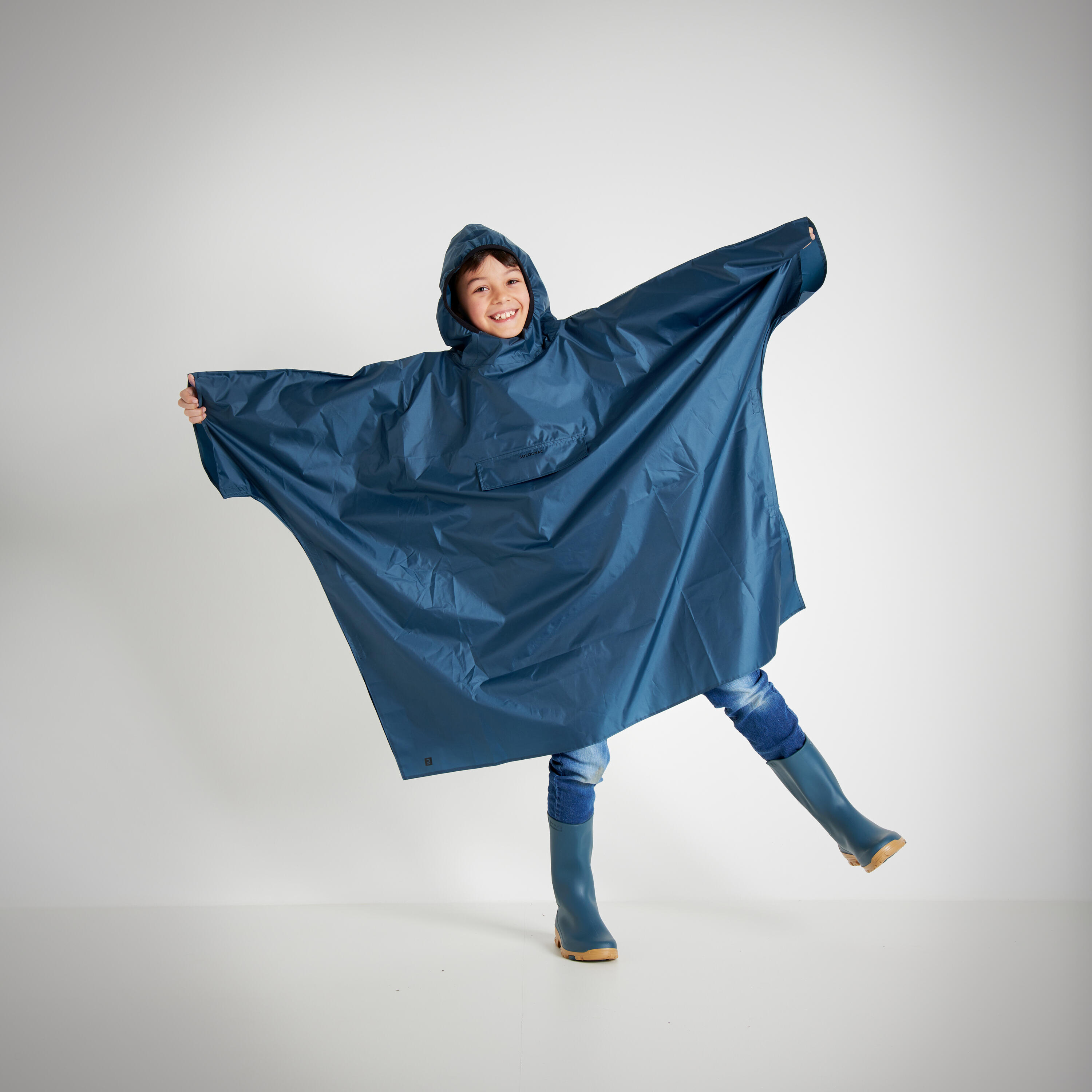 SOLOGNAC Kids Glenarm poncho