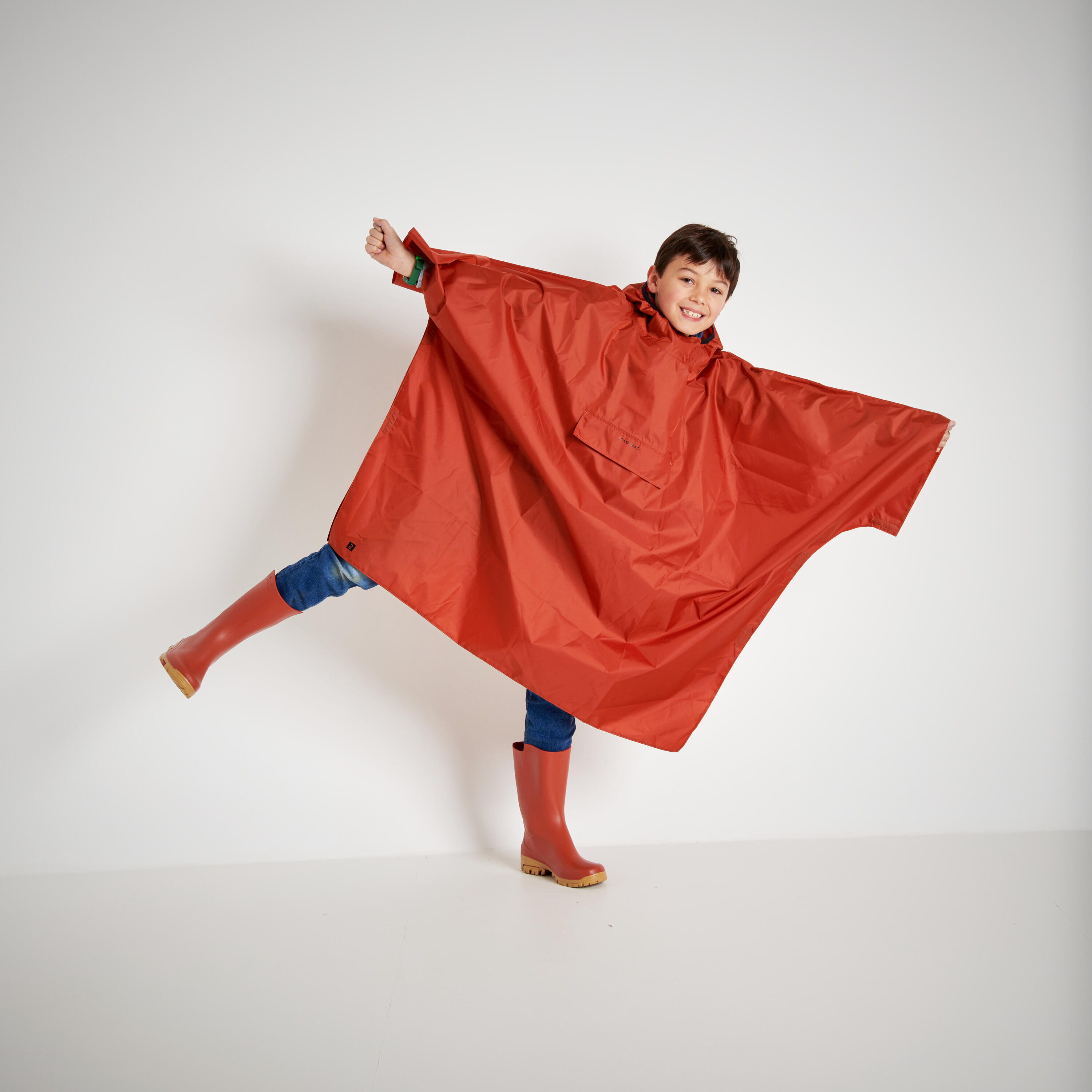 SOLOGNAC Kids Glenarm poncho