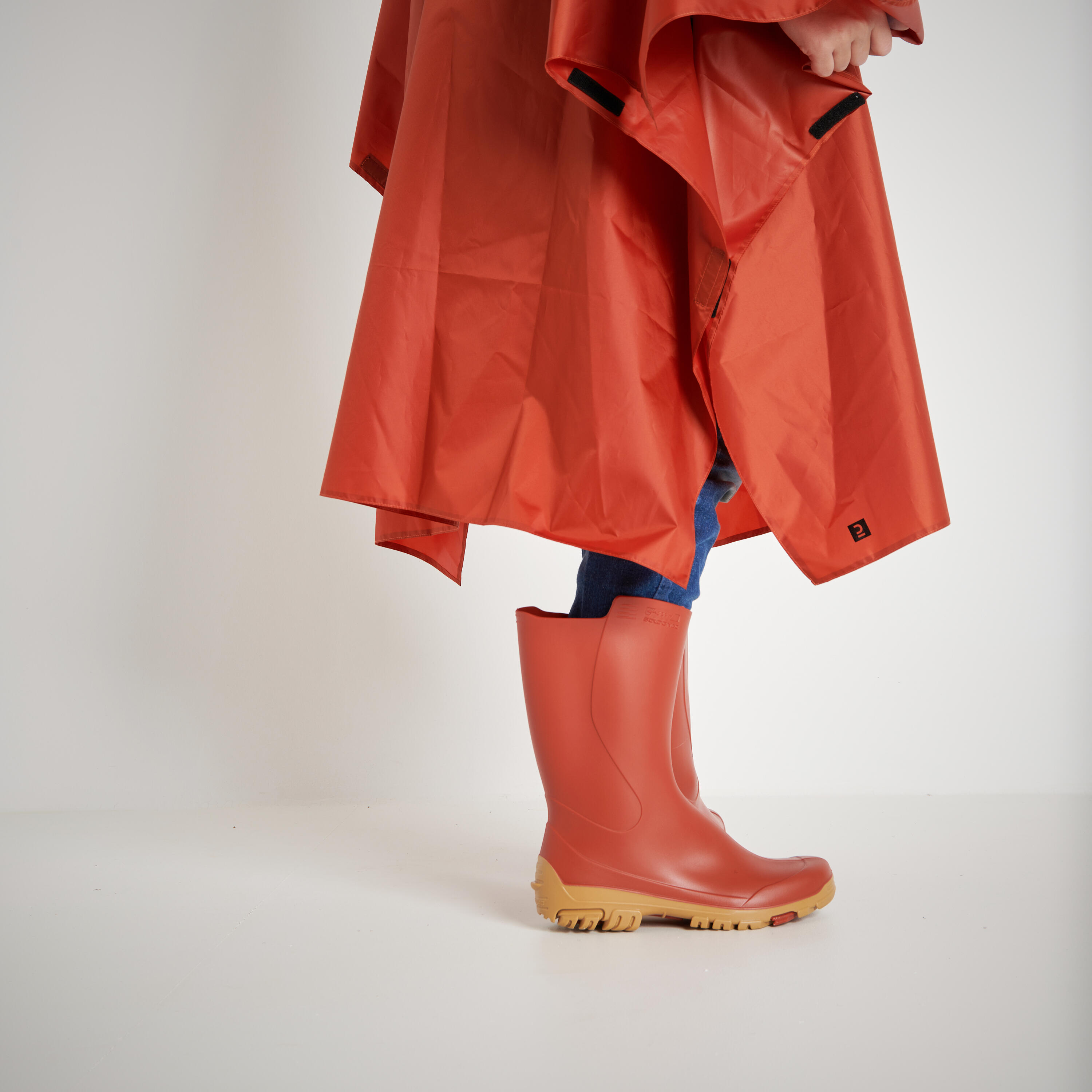 Gummistiefel Inverness 100 Kinder rot 7/9