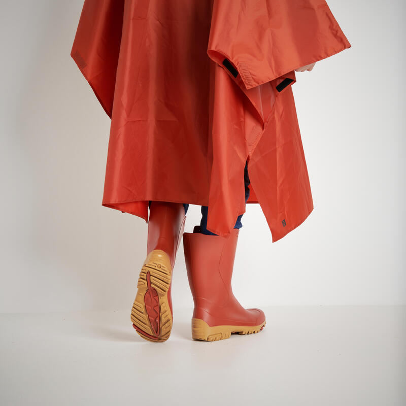 Bottes de pluie enfant 100 brique