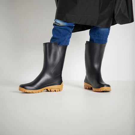 BOTTES DE PLUIE 100 ENFANT - NOIR