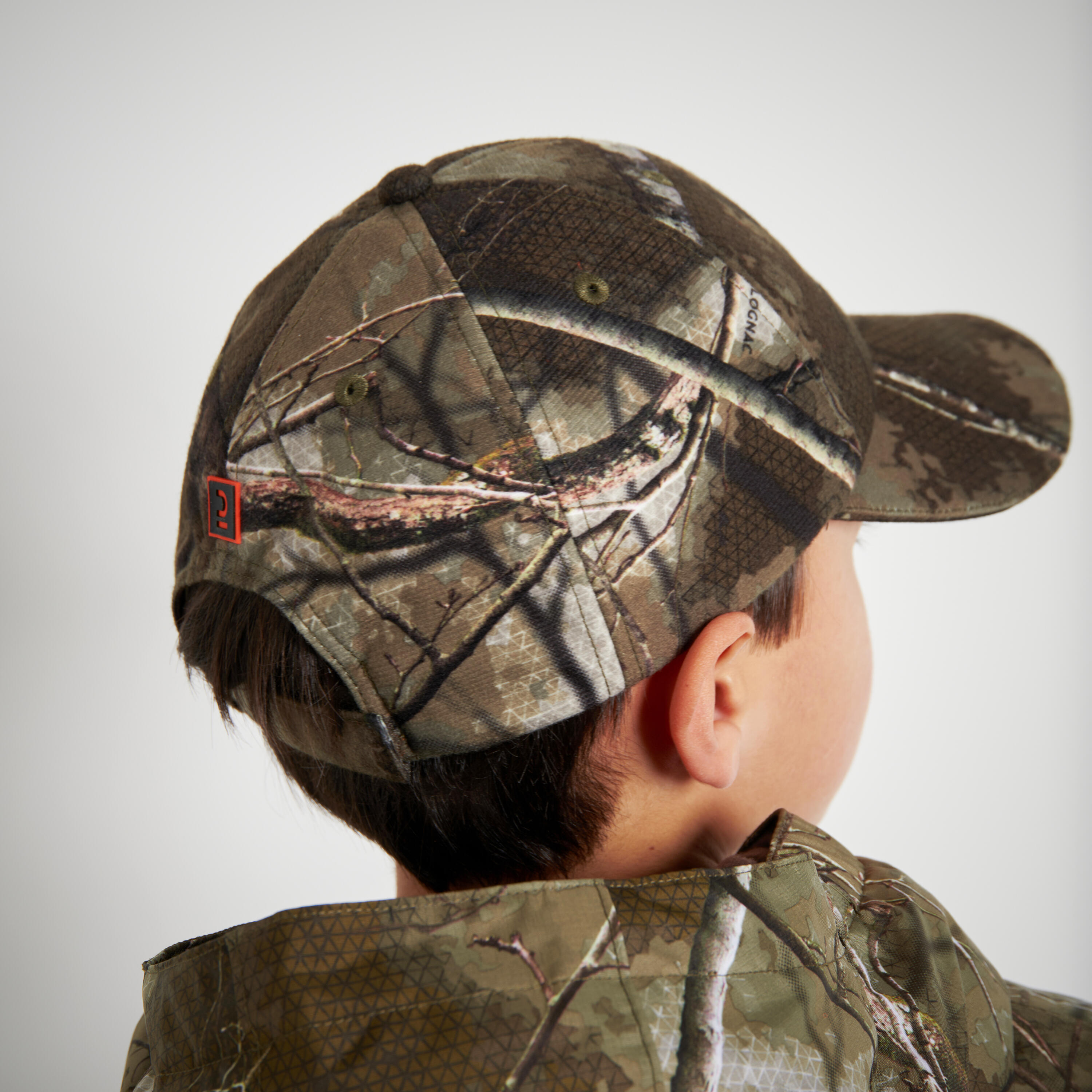 KIDS' LED CAP CAMOUFLAGE TREEMETIC 3/7