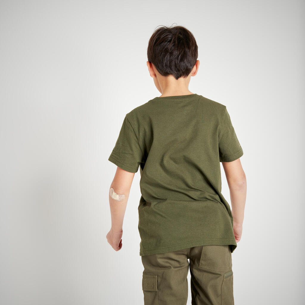 KIDS’ Short-sleeved T-SHIRT  LTD - Green Boar