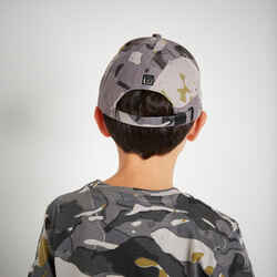 KIDS’ CAP SG100 WOODLAND CAMO GREY