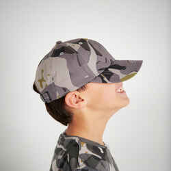 KIDS’ CAP SG100 WOODLAND CAMO GREY