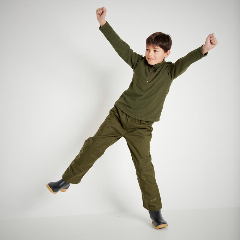 Surpantalon Imperméable Junior 100 Vert