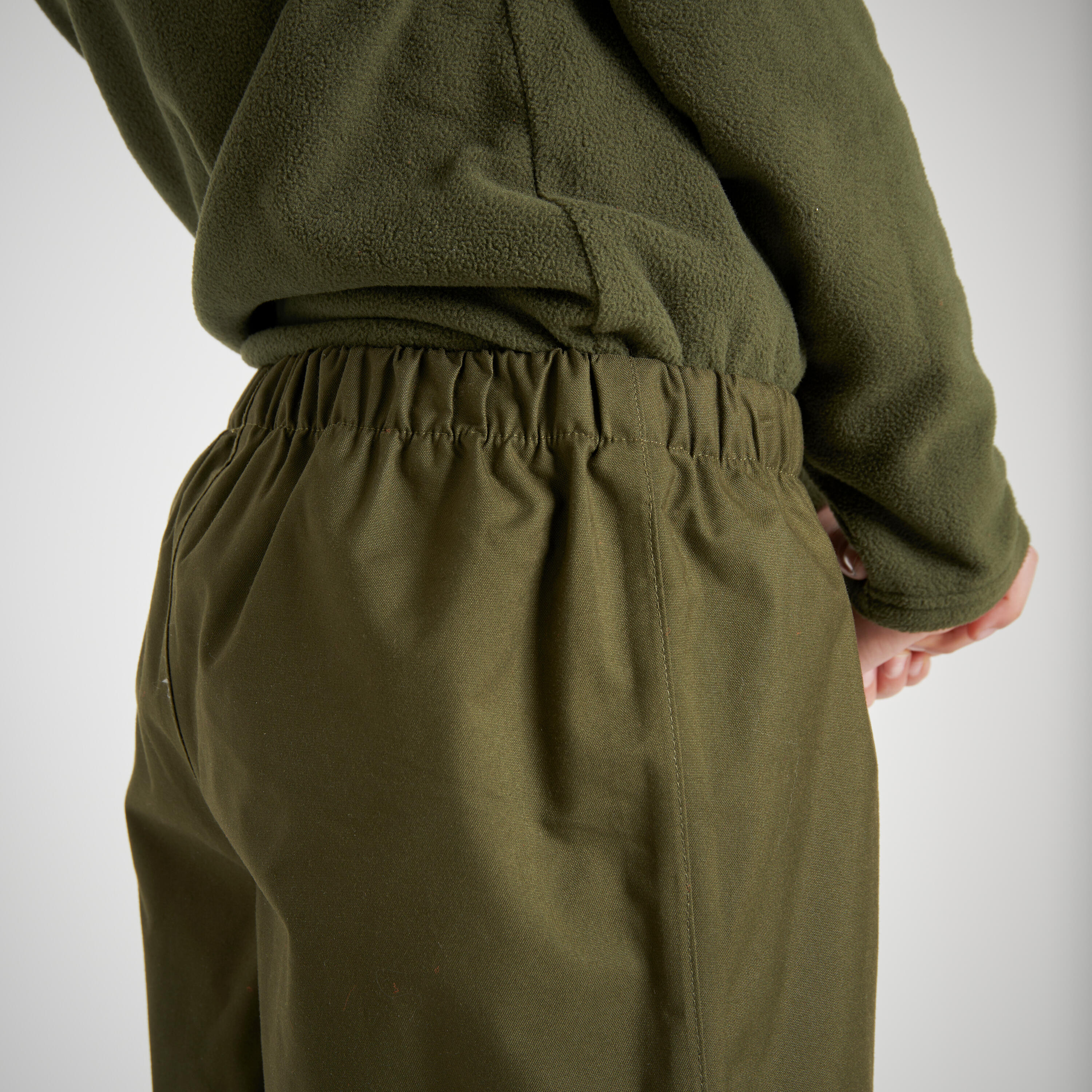 100 Waterproof Overpants - Junior - SOLOGNAC