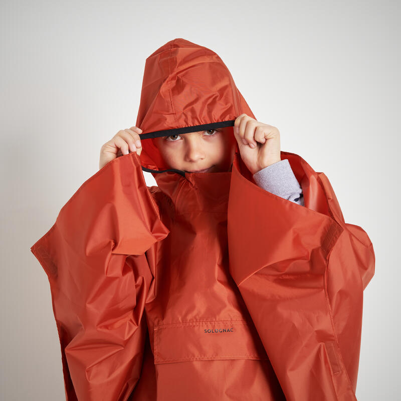 Poncho Glenarm Portocaliu copii