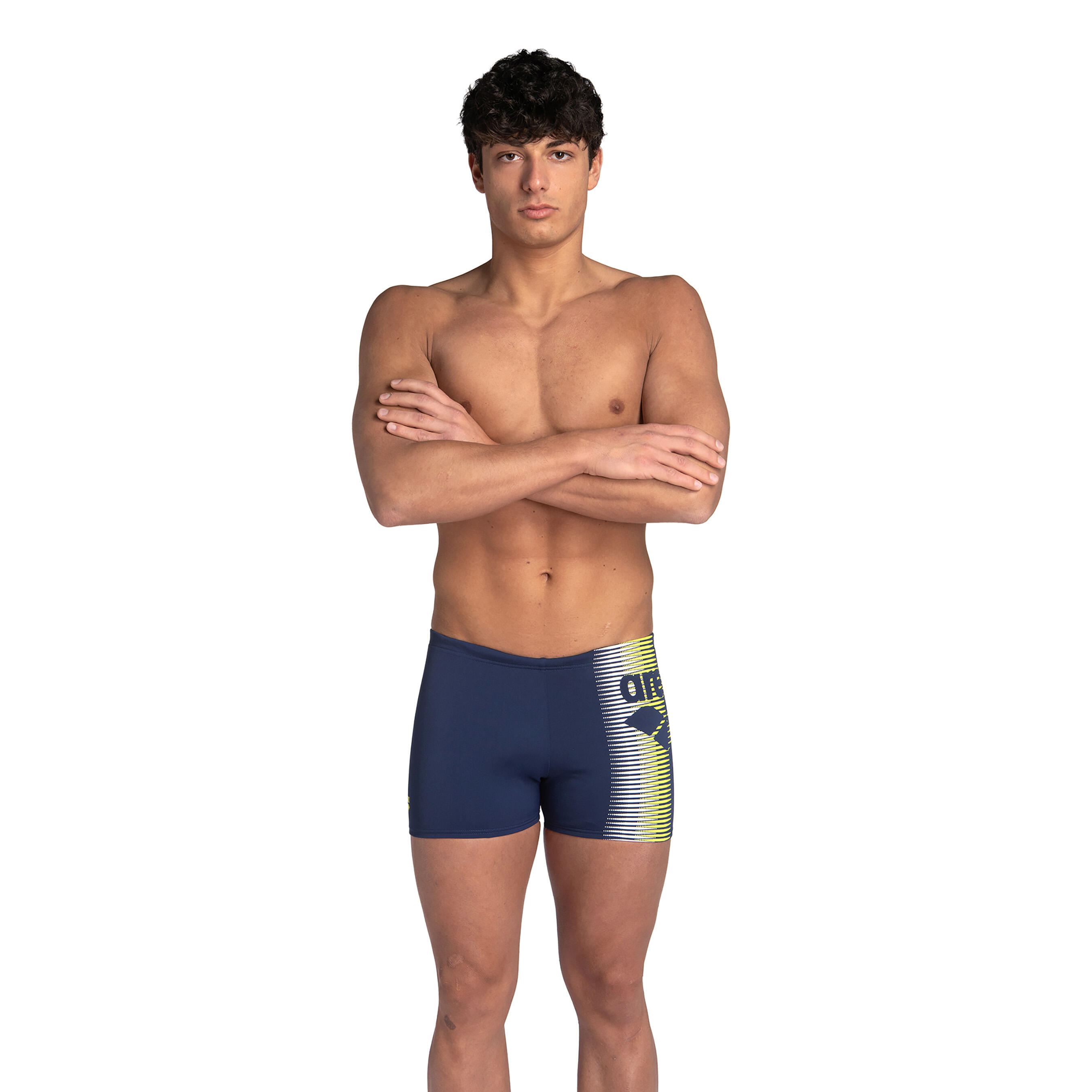 Boxeri de înot ARENA Albastru-Verde Bărbați Albastru-Verde