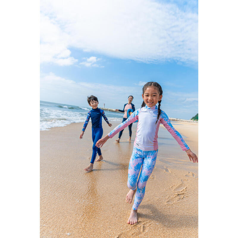 KIDS' SURFING LEGGINGS 500 Summer holiday