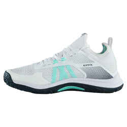 Women's Regular Volleyball Shoes Fit 500 - White/Mint Green