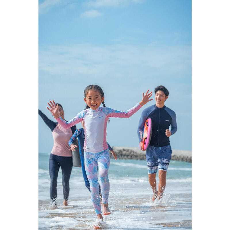 KIDS' SURFING LEGGINGS 500 Summer holiday