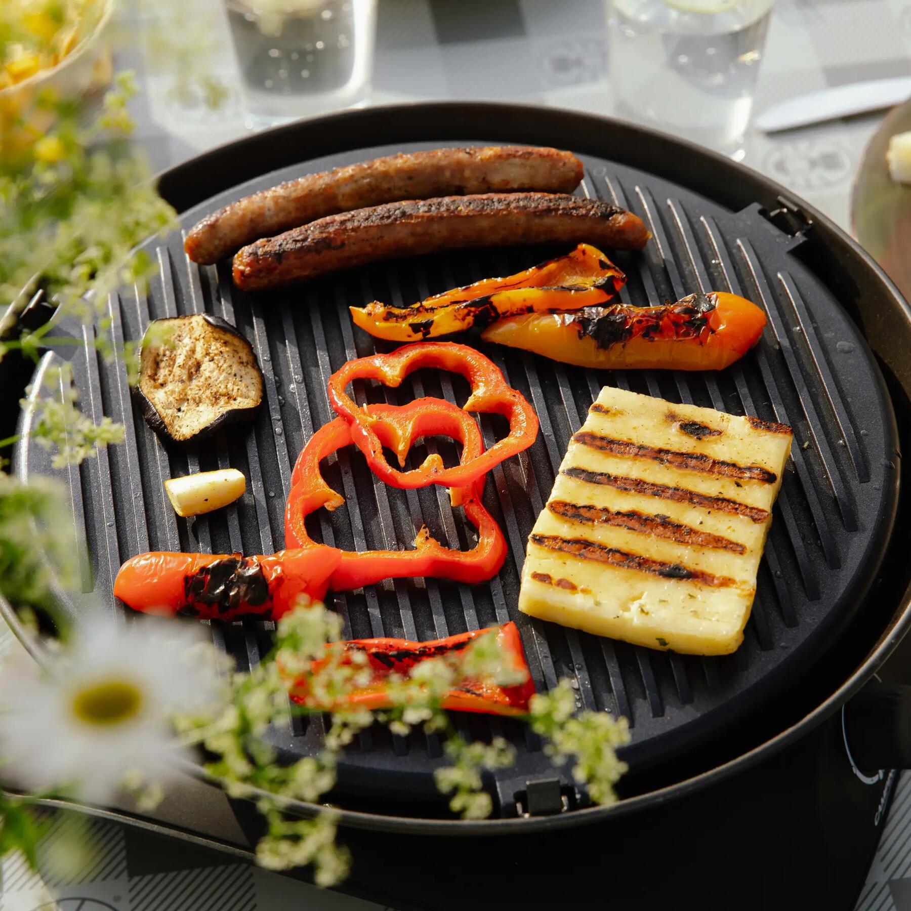 Dietetyczne danie przyrządzane na grillu