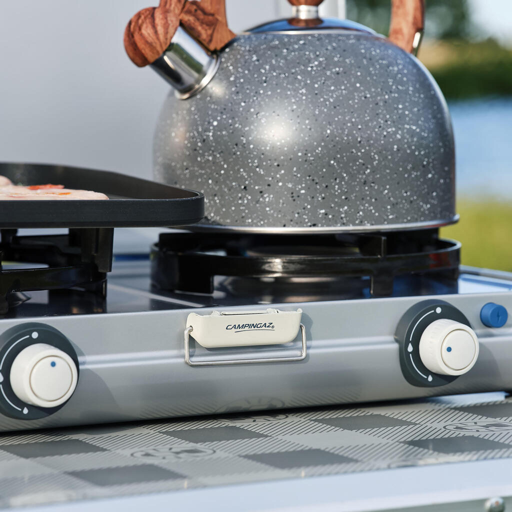 2-BURNER CAMP & GRILL STOVE