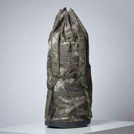 Medžioklinis krepšys jaukams, 120 litrų, „Treemetic“ kamufliažas