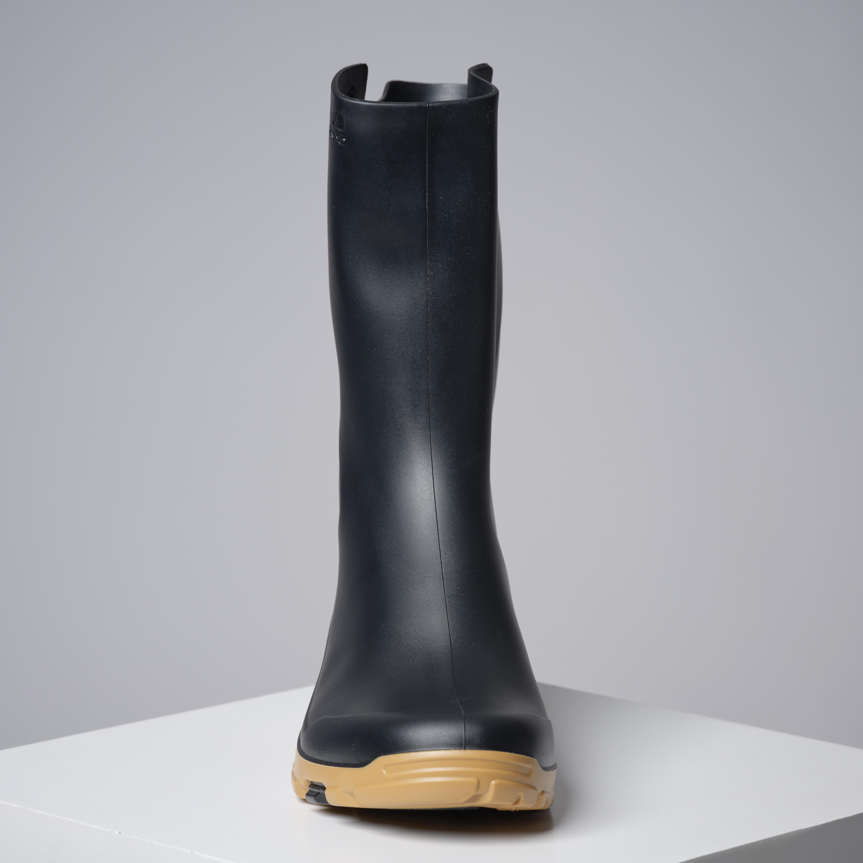 Women's Hunting Rain Boots - 100  Lightweight PVC - SOLOGNAC