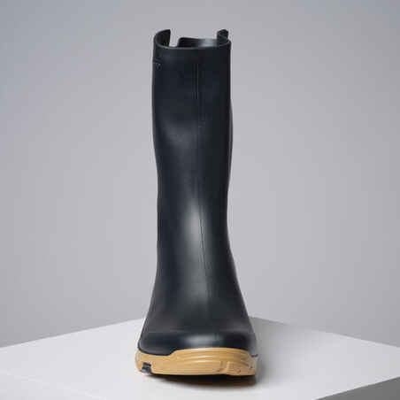 Moteriški lengvi PVC batai „100“, juodi