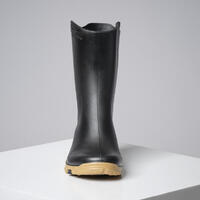 BOTTES DE PLUIE 100 ENFANT - NOIR