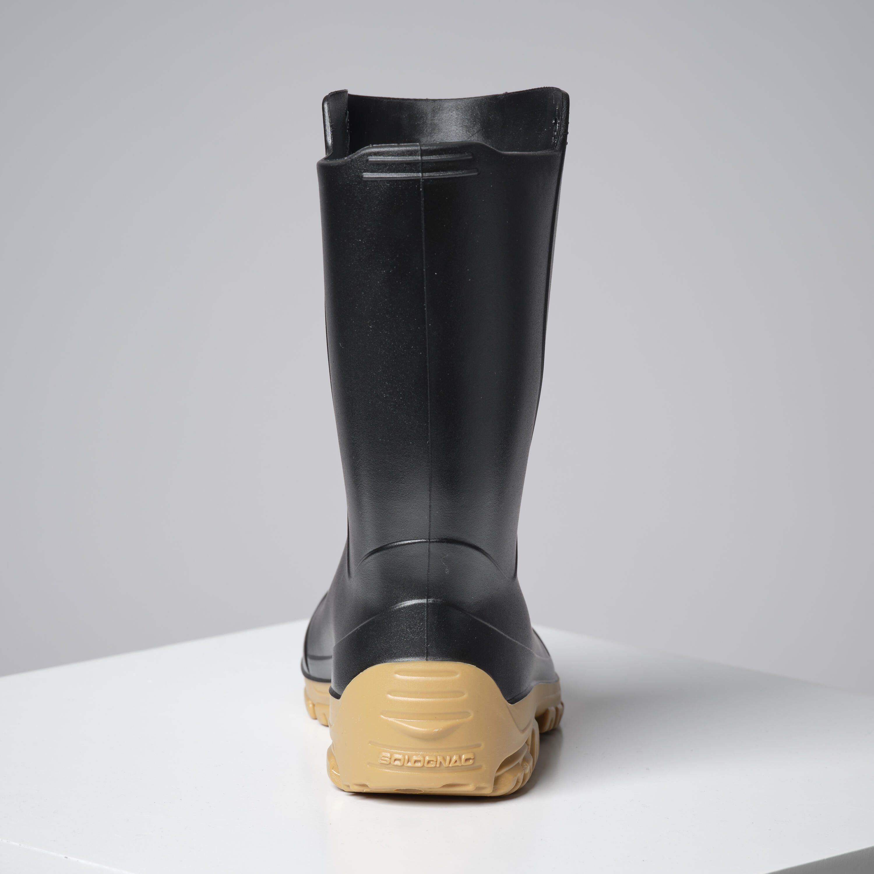 Bottillons légers en PVC enfant - 100 noir - SOLOGNAC