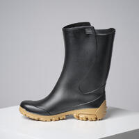 BOTTES DE PLUIE 100 ENFANT - NOIR