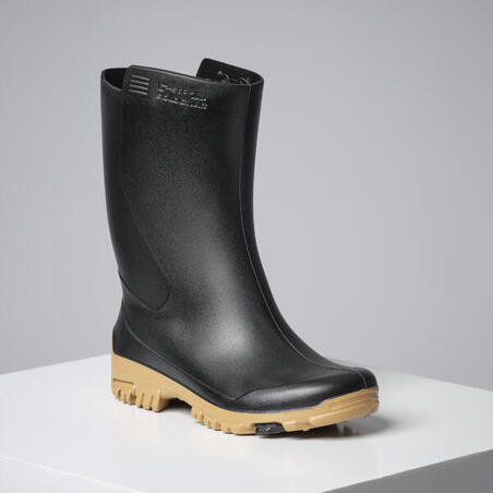 BOTTES DE PLUIE 100 ENFANT - NOIR