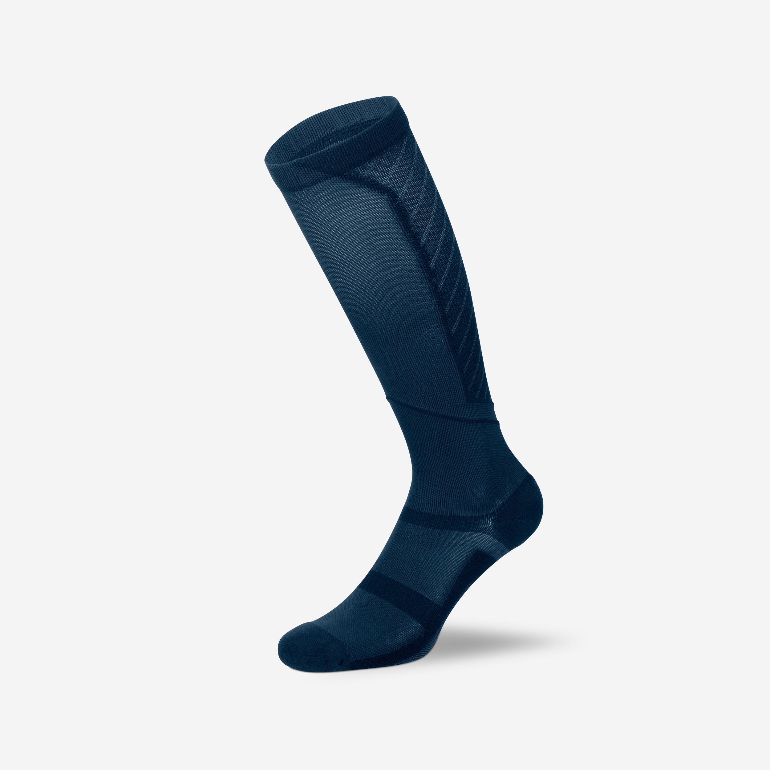 chaussettes de compression bleues - decathlon