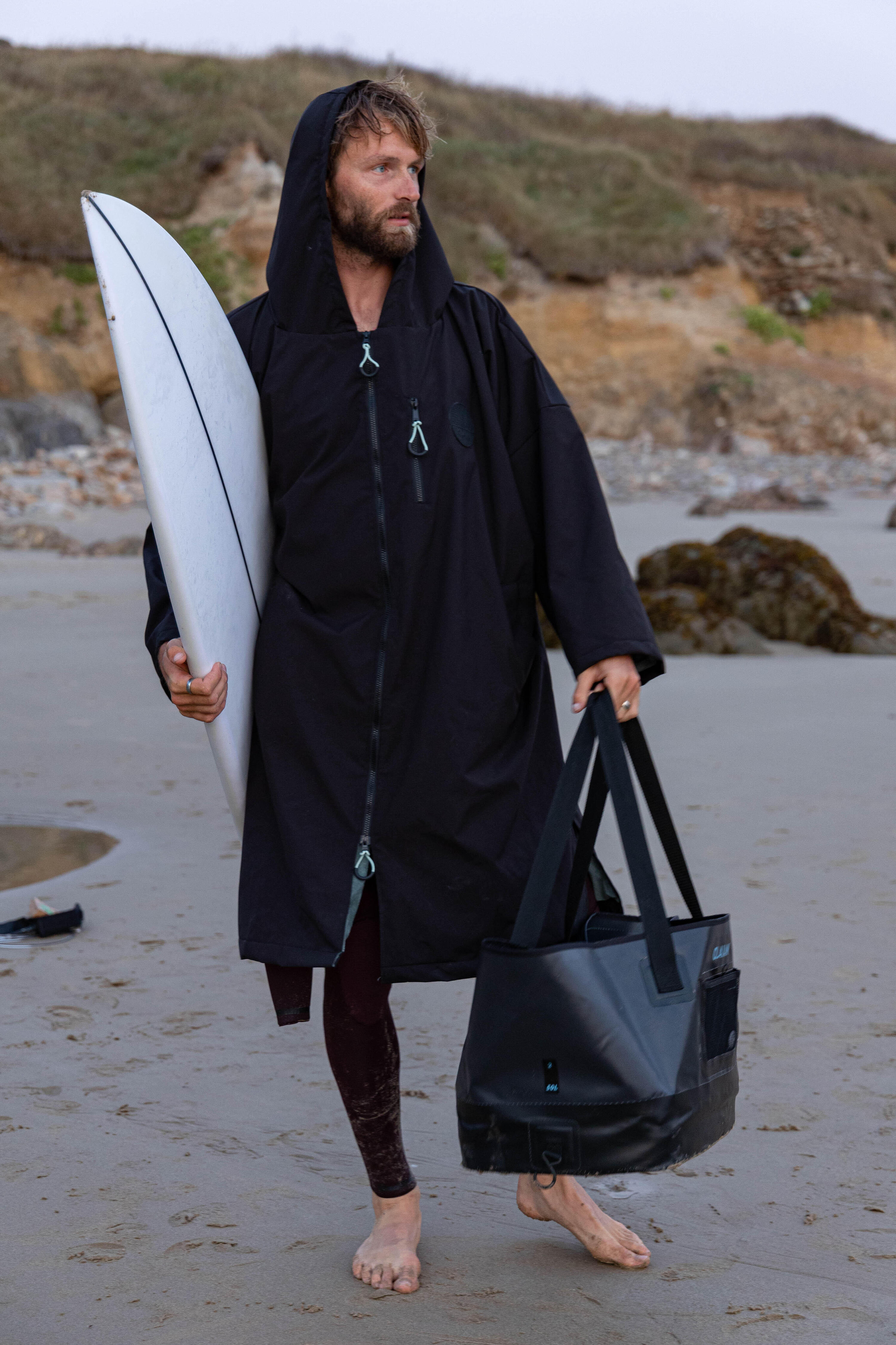Poncho Surf Invierno 950 Impermeable Adulto 30/32