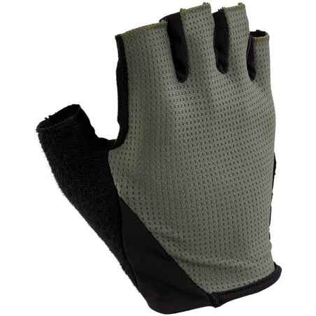 GUANTES PARA BICICLETA RUTA 500 GRIS