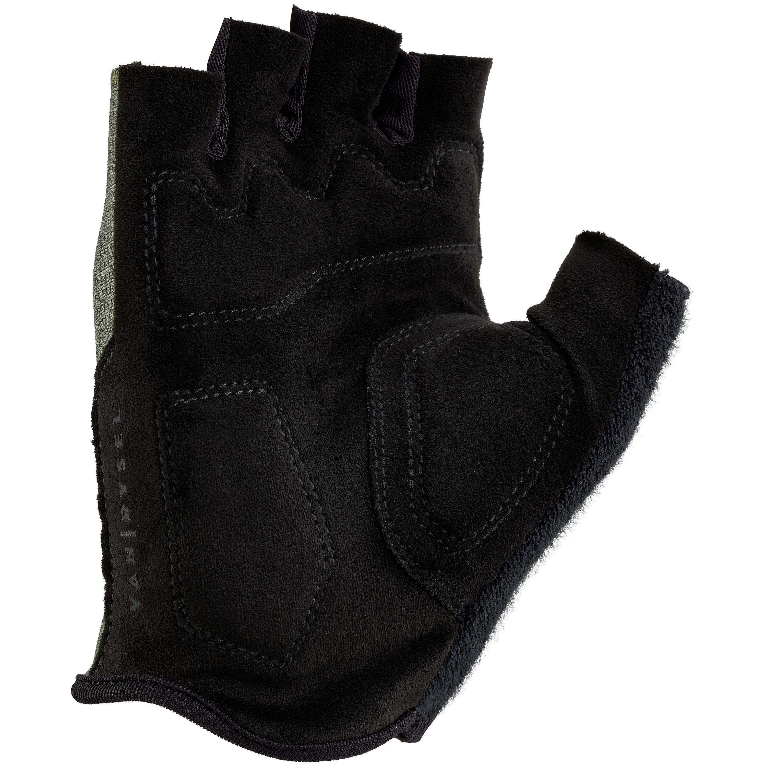 Road Cycling Gloves 500 - Khaki 2/2