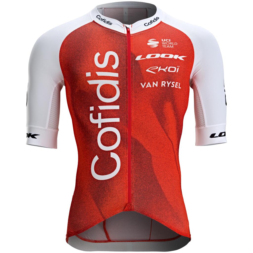 Pánsky dres na cestnú cyklistiku Racer Cofidis