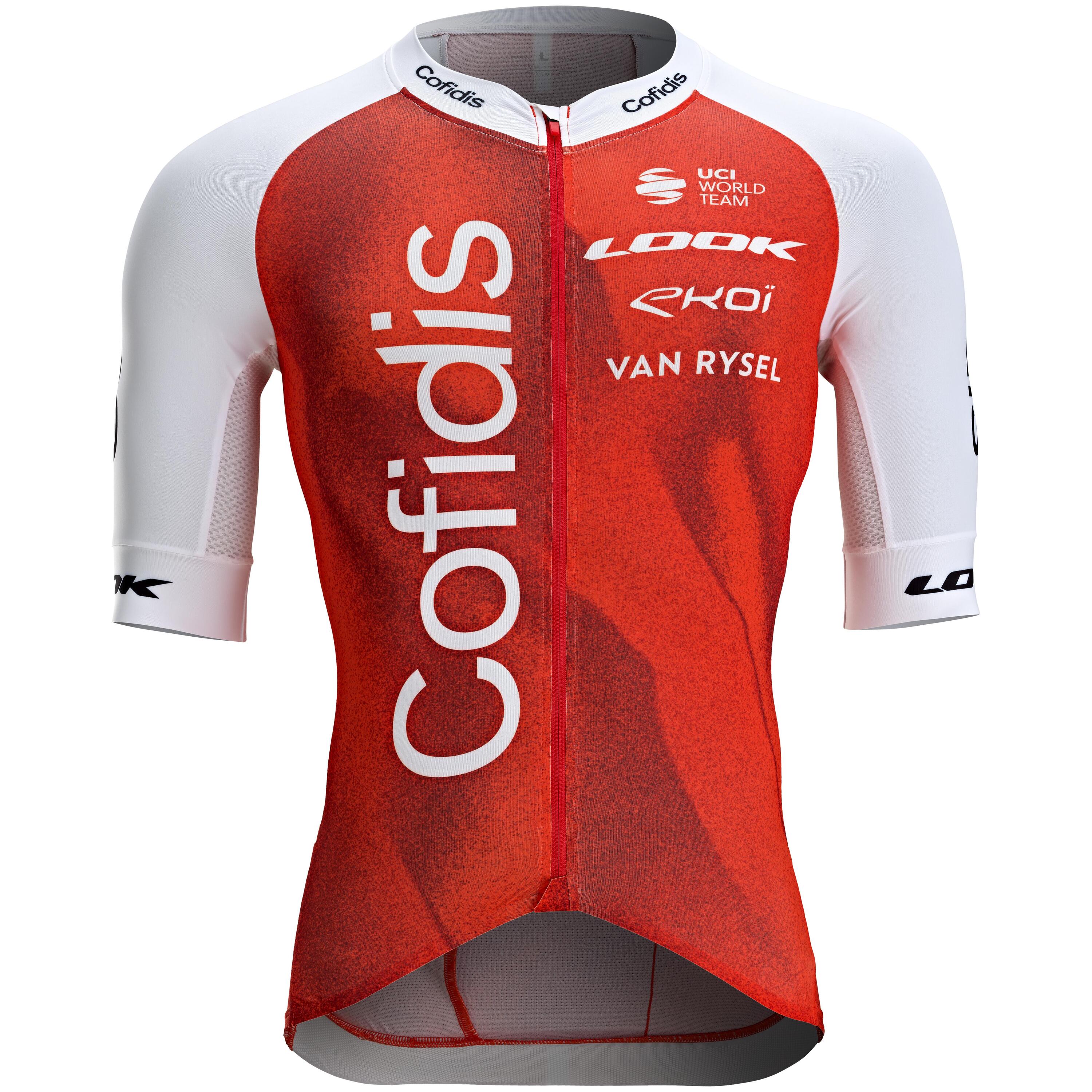 VAN RYSEL Road Cycling Jersey Racer - Cofidis