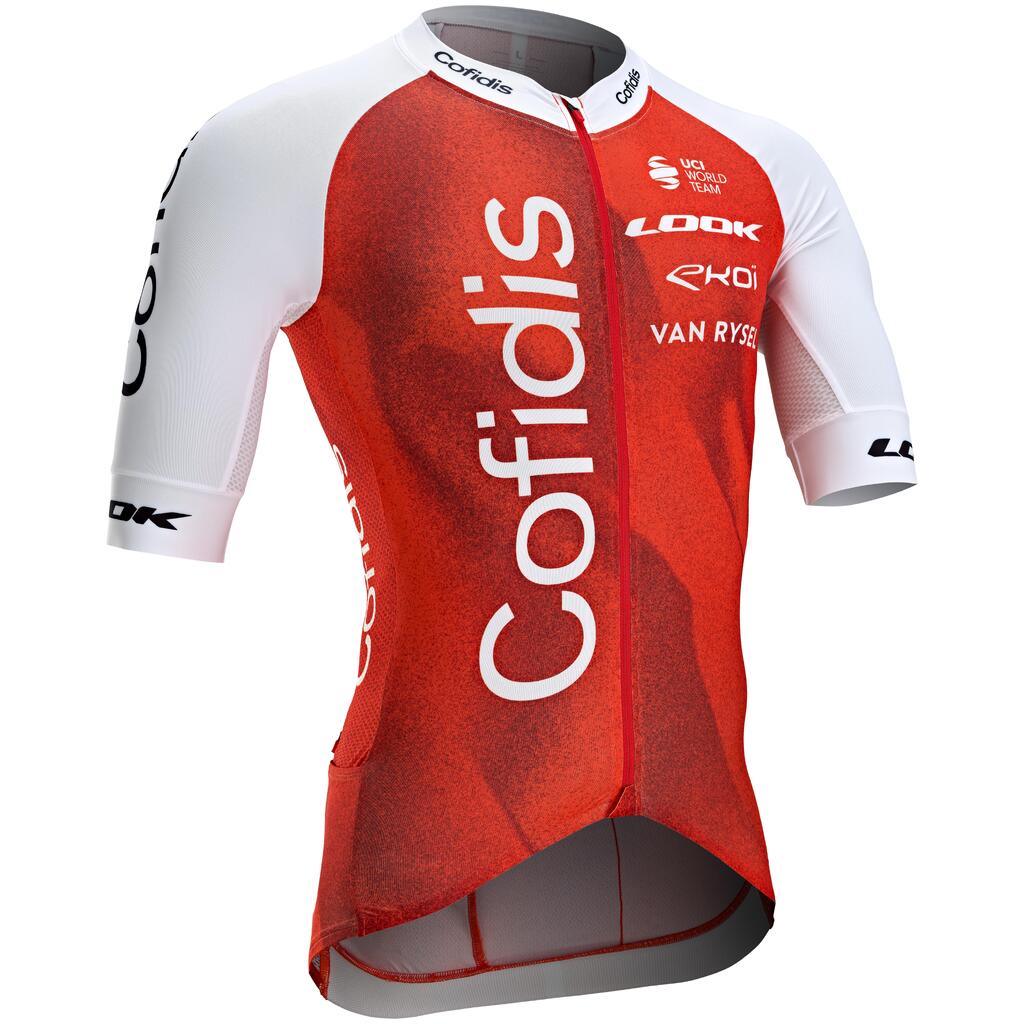 Pánsky dres na cestnú cyklistiku Racer Cofidis