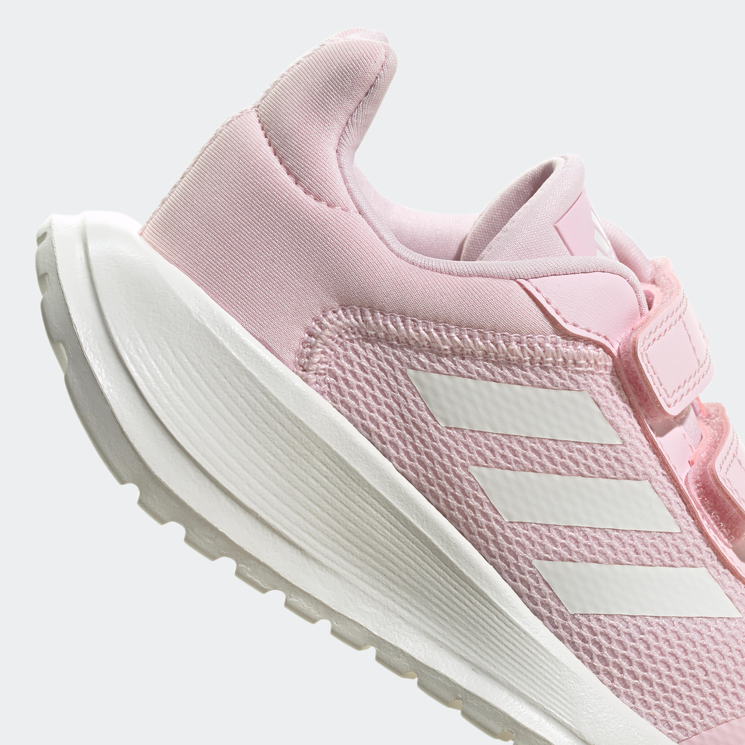 Sneakers ADIDAS bambina TENSAUR RUN con strap rosa dal 28 al 34 5/8