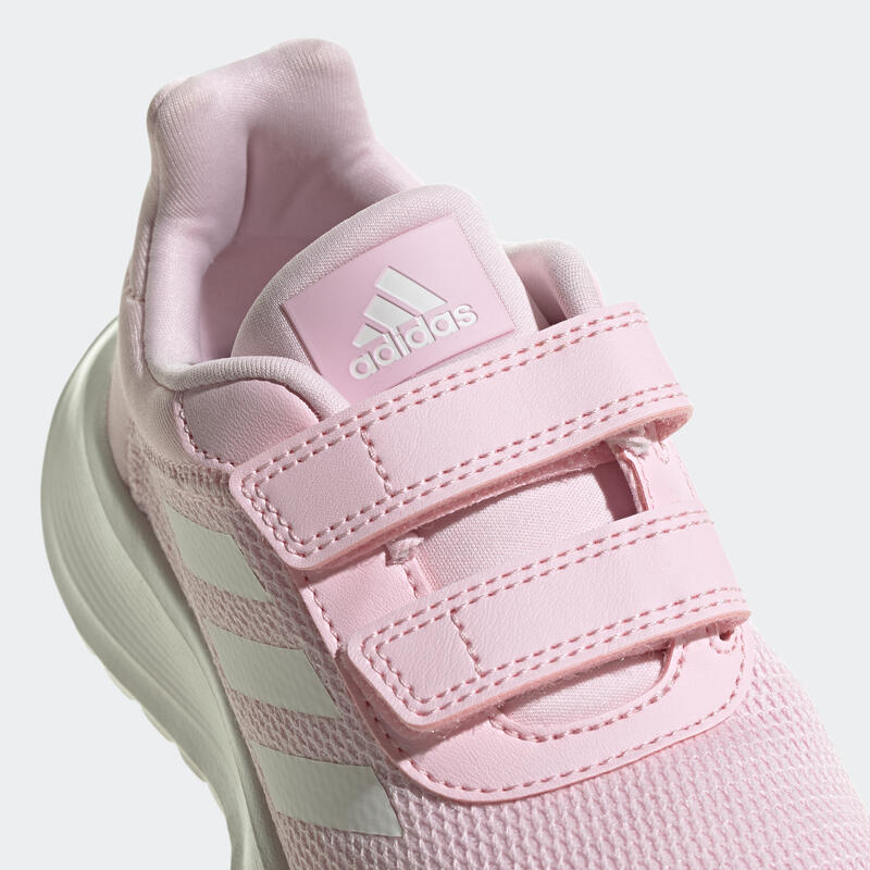 Baskets à scratch enfant - ADIDAS TENSAUR RUN rose