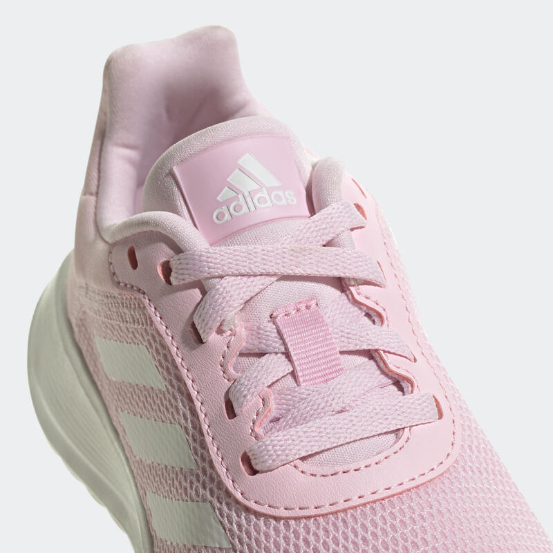 Scarpe da ginnastica Adidas bambino TENSAUR RUN con lacci rosa dal 35 al 39