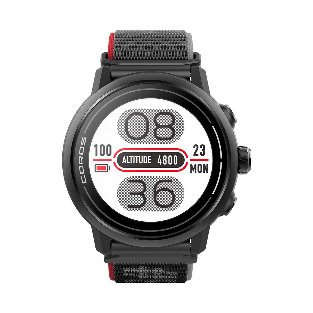 Multisport-GPS-Uhr Coros Apex 2 Laufen, Outdoor-Sport, Cardio Damen/Herren