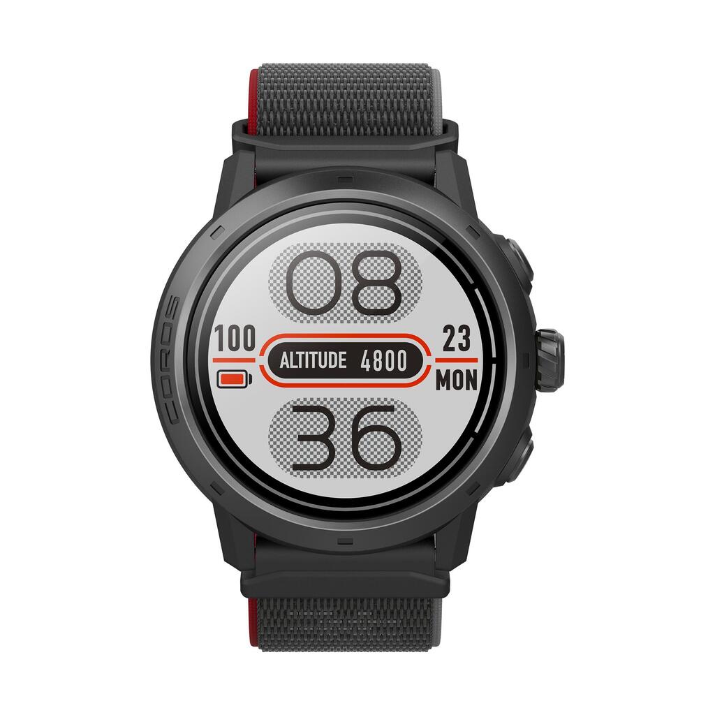 Vyriškas ir moteriškas GPS bėgimo laikrodis su širdies ritmo matuokliu „Coros Apex 2 Pro“