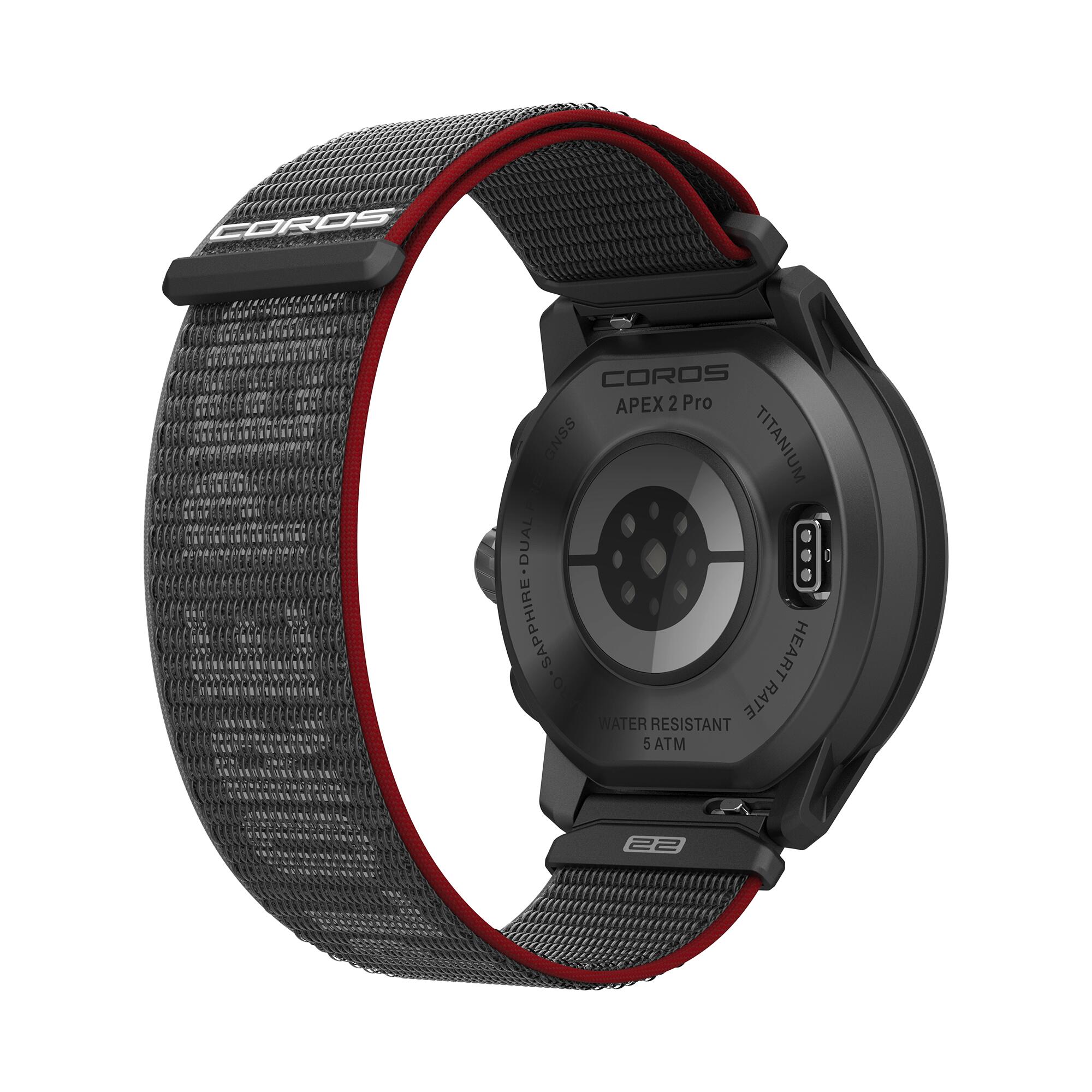 Hardloophorloge met gps en hartslagmeting heren dames APEX 2 PRO 4/5