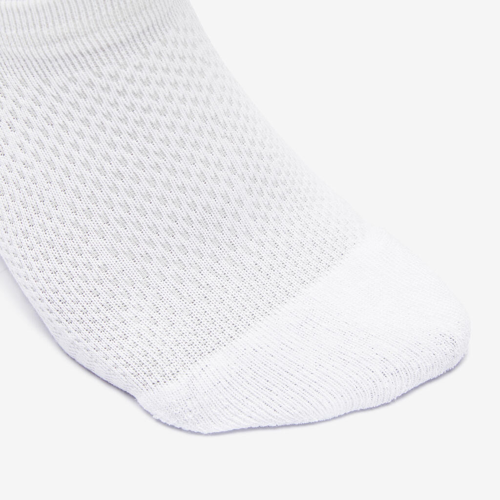 Čarape za hodanje po gradu Deocell Tech Urban Walk niske 2 para bijele
