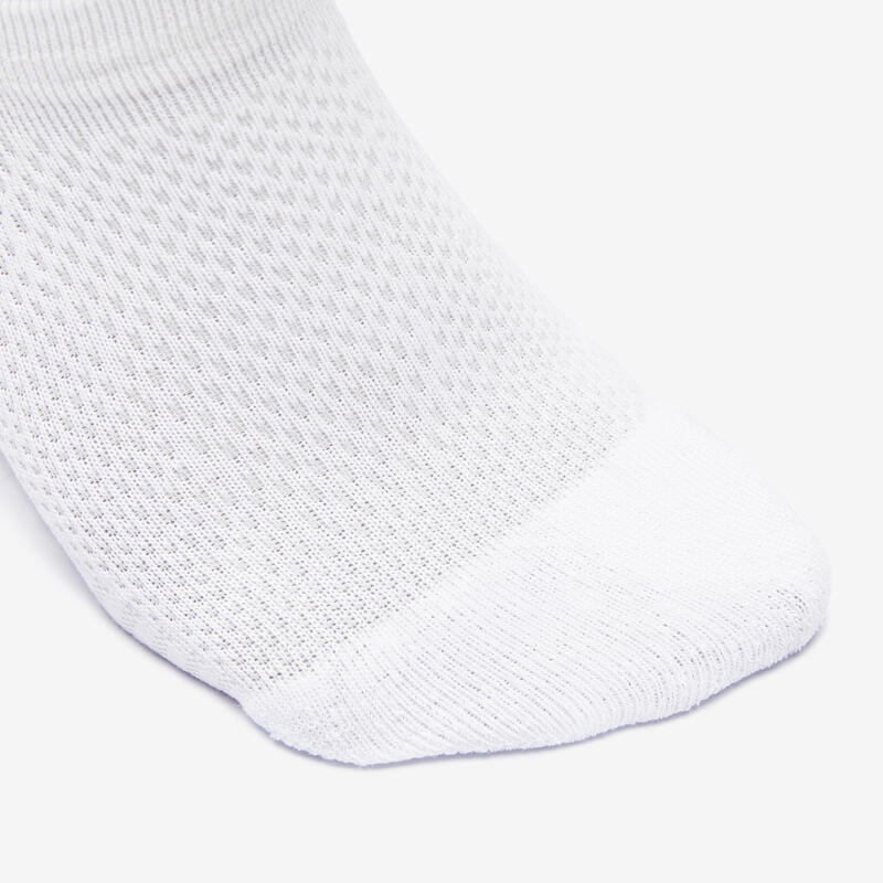 Chaussettes basses de marche - Deocell tech - URBAN WALK lot de 2 paires - blanc