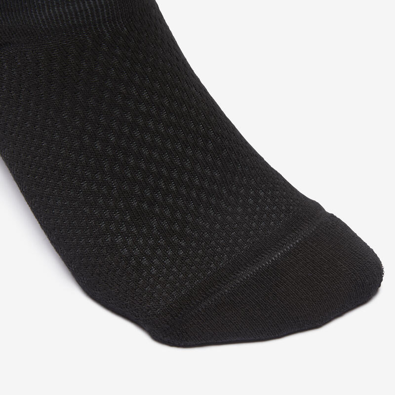 Chaussettes basses - Deocell tech - URBAN WALK lot de 2 paires - noir