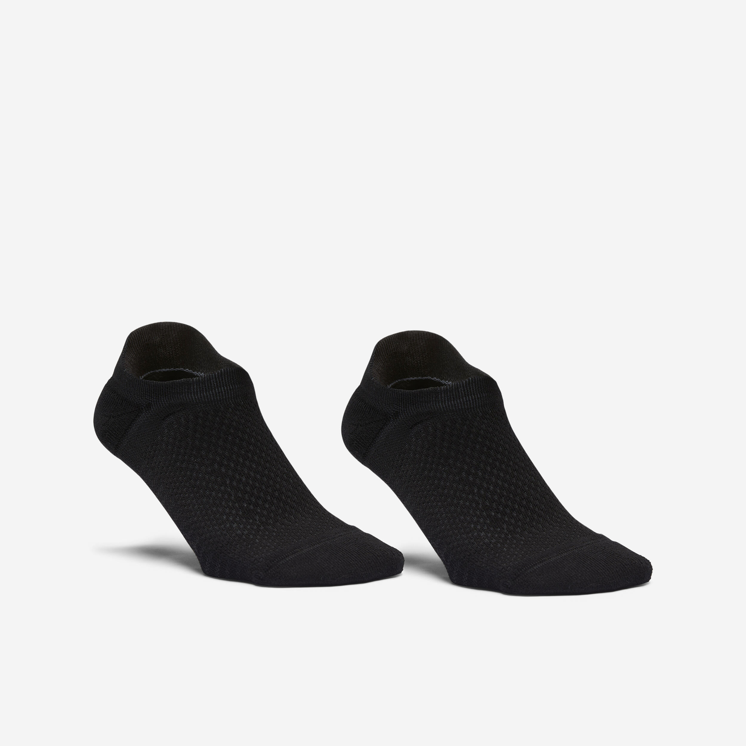 Low socks - Deocell tech - URBAN WALK 2 pairs - Black